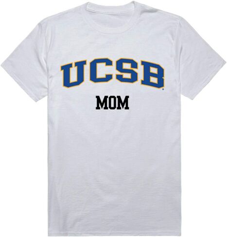 UCSB UC Santa Barbara Gauchos NCAA College Mom T Shirt - Medium, White in Saudi Arabia