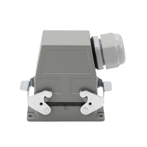 HDC-HA-032 Small Size 32 Pins Heavy Duty Connector Industrial Aviation Socket 250V 10A 1Pcs(32 core Side line) in Saudi Arabia