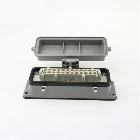 Heavy Duty Connector HDC-HE-024-B 24 Core Base Line Measure Double Current 16 A Voltage 500 V 1Pcs in Saudi Arabia