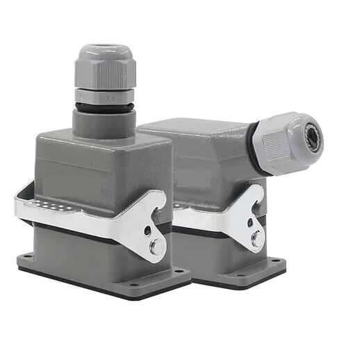HDC-HE-006 Rectangular Heavy Duty Connector Six Pin Aviation Socket 500V 16A 1Pcs(Top line) in Saudi Arabia