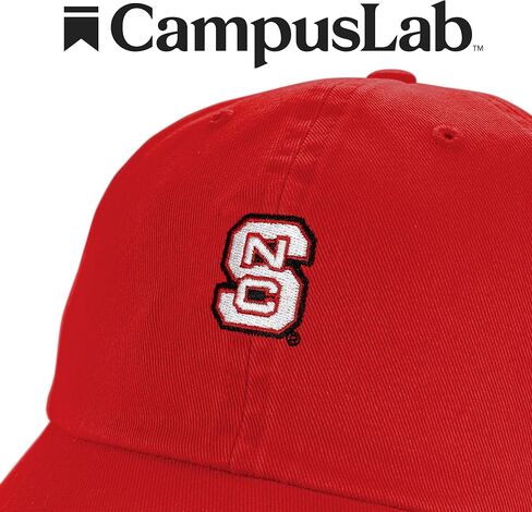 Campus Lab North Carolina State University Wolfpack Logo Hat, Red in Saudi Arabia