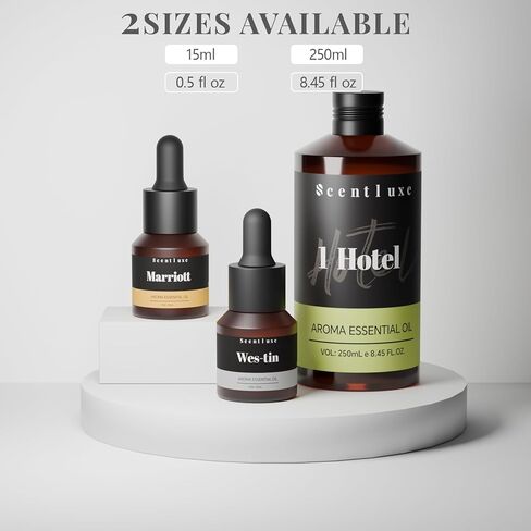 Aroma Diffuser Oil - Dubai - Inspired by Hotel Scent for Home Premium Fragrance Oil for Ultrasonic and Waterless Diffusers and Crafting - 15 mL, Glass Bottle with Dropper in Saudi Arabia