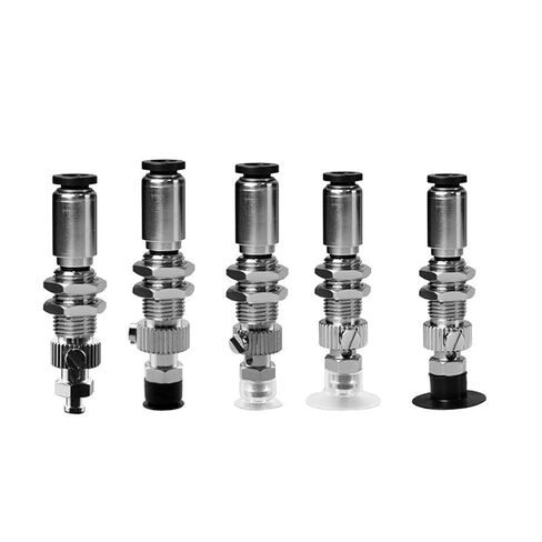 1Pcs Industrial Round Vacuum Sucker VSPG-8/10/15/20PN CKD Anti Static Black Rubber Robot Manipulator Vacuum Suction Cups(M8-L46.3-20 Black) in Saudi Arabia