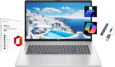 HP 15.6" HD Touchscreen Laptop, Intel Core i5-1135G7, 8GB RAM, 512GB SSD, Intel Iris Xe Graphics, Windows 11 Home, Natural Silver in Saudi Arabia