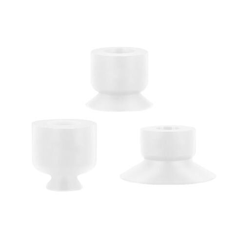 1PCS White Silicone Vacuum Sucker ZP2-B02/04/06/08/10/15/35MUNS Mini Flat Soft Pneumatic Vacuum Suction Cup(ZP2-B10MUS) in Saudi Arabia