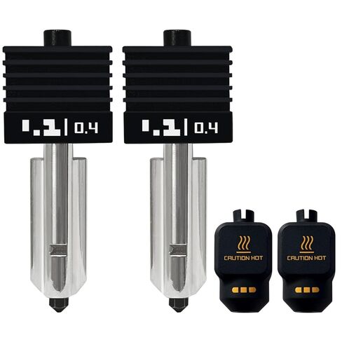 Upgraded Ceramic Kobra S1 Combo Hotend Assembled Extruder Printhead Kit - 3D Printer Kobra S1 Hot End/Printhead with Hardened Steel 0.4mm Nozzle, Thermistor, Heater Cartridge, Heatbreak in Saudi Arabia