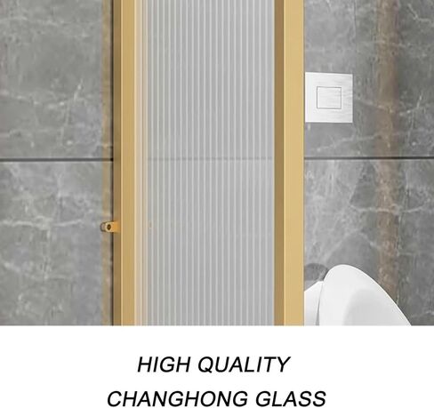 Bathroom Wall Divider Glass Screen Water Repellent Panel, Bathroom Partition Toilet Privacy Screen Tempered Glass Panel, Wall-Mounted Men Urinal Privacy Screen, for School/bar 90cm in Saudi Arabia