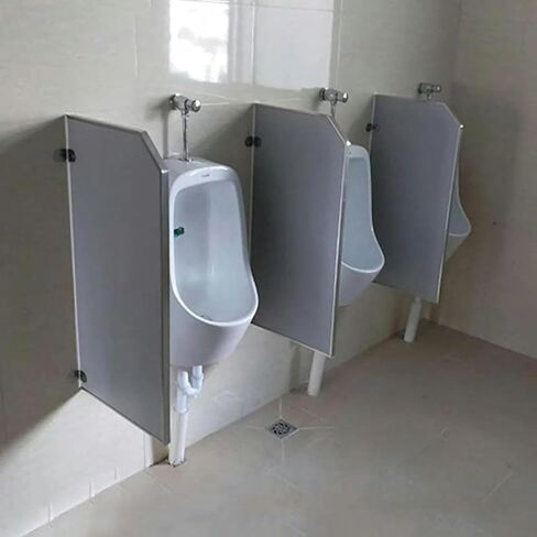 Bar Urinal partition Divider Wall Mounted,Public Toilet partition Screen,Urinal Privacy Screen Men,Wall-Mounted Screen Toilet Partition,Used in Public Toilets, Shopping malls in Saudi Arabia