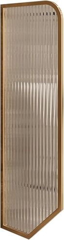 Urinal Partition, Restroom Partitions, Bathroom Partition, Bathroom Tempered Glass Screen Shower Enclosure Panels, with Stainless Steel Frame, Shopping Malls/Public Places, 120x40cm in Saudi Arabia
