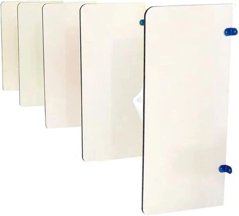 CrearClasico Public Health partition Urinal Privacy Screen, Waterproof Urinal Divider for Men's Toilet Toilet partition Board, Wall-Mounted Wooden partition Panel Board Urinal Baffle Urinal in Saudi Arabia