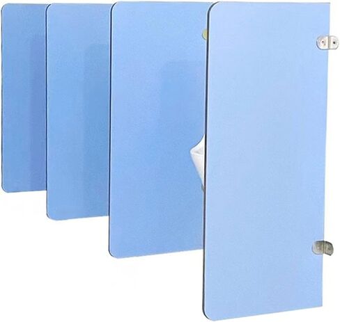 CrearClasico Public Health partition Urinal Privacy Screen, Waterproof Urinal Divider for Men's Toilet Toilet partition Board, Wall-Mounted Wooden partition Panel Board Urinal Baffle Urinal in Saudi Arabia