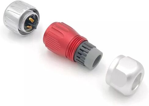 3 pin power connector female and male socket waterproof IP67 in Saudi Arabia