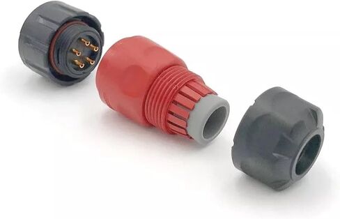 5 pin power signal industrial connector female waterproof IP67 M20 in Saudi Arabia