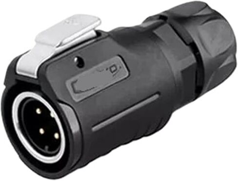 4 pin M16 size power circular connector male outdoor waterproof IP67 in Saudi Arabia
