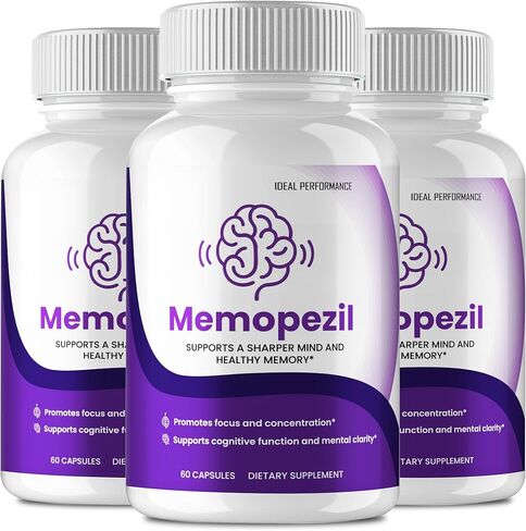 IDEAL PERFORMANCE Memopezil Capsules, Memopezil Pills Reviews (3 Pack) in Saudi Arabia