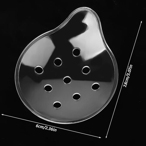 Eye Shield After Cataract Surgery, 2 Pcs 9-Hole Plastic Eye Patches Clear Eyes Patch with Breathing Hole After Surgery Eyes Protection Supplies for Sleeping Patient Adults in Saudi Arabia