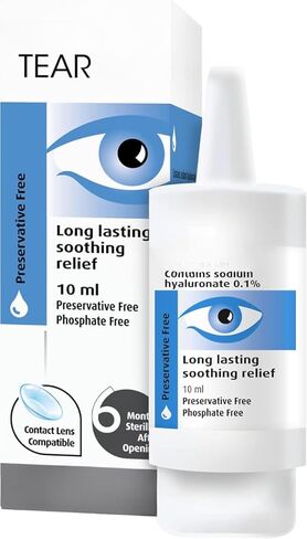 Hilo Tear Long Lasting Optics Drops 10ml - 1 Pack for Dry Eyes in Saudi Arabia