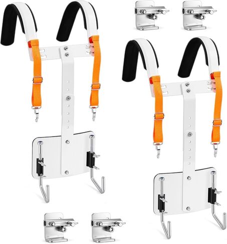 Suncalla 2 Pack Adjustable Marching Snare Drum Harness Strap with Padded Straps & Hardware, Lightweight Aluminum Alloy Bass Drum Shoulder Strap Belt for School Marching Bands Musical Performances in Saudi Arabia