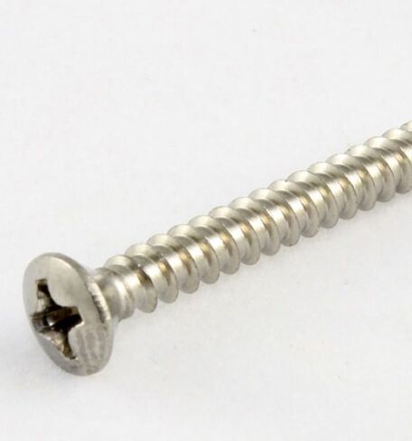 4 Strap Button Screws Phillips Head Stainless Steel Allparts GS-0003-005 in Saudi Arabia