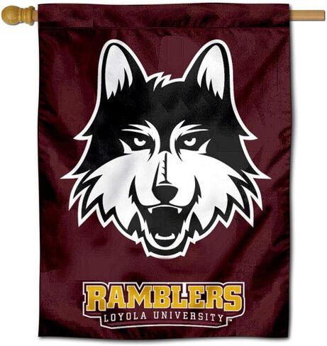 Loyola Chicago Ramblers House Flag Banner in Saudi Arabia