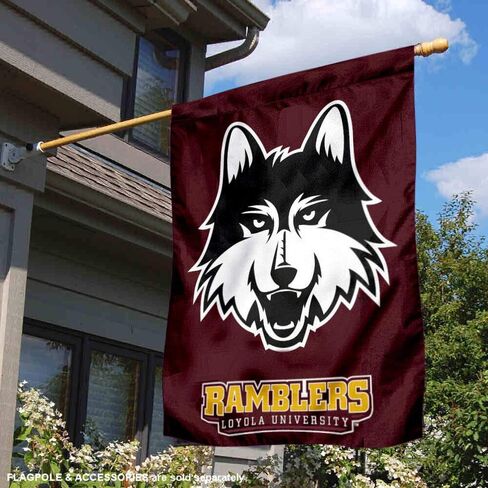 Loyola Chicago Ramblers House Flag Banner in Saudi Arabia