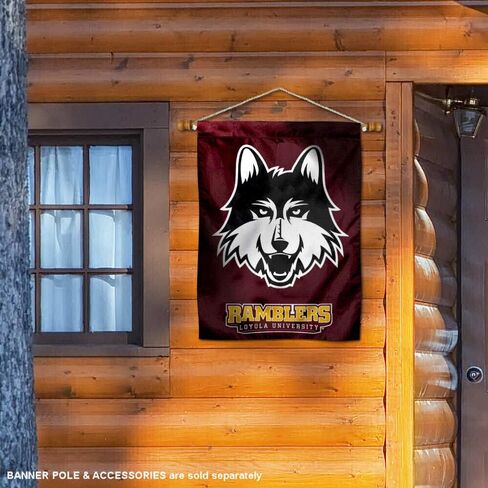 Loyola Chicago Ramblers House Flag Banner in Saudi Arabia