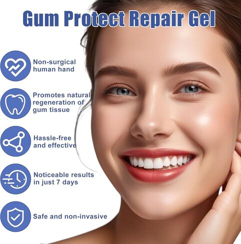 Gum Protect Dental Repair Gel,Oral Care Therapy Formula,Professional Gums Health Solution,Gum Instant Treatment Gel(2 Packs) in Saudi Arabia