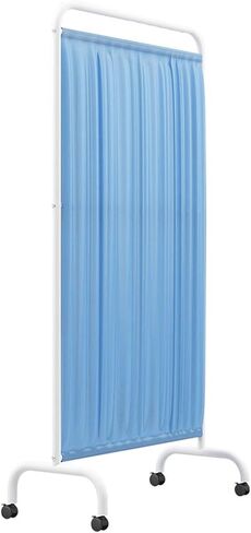 1/2/3/4/5 Room Dividers,Wall Divider Screen Panels,Indoor Portable Partition with Universal Wheel,Suitable for Clinic Ward Examination Easy to Install(Color 3,5 Slices) in Kuwait