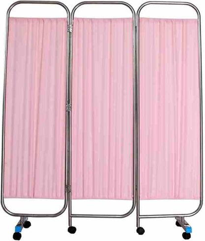 3/4/5/6 Panel Room Dividers，Folding Privacy Screen with Lockable Wheels, Screen Divider Indoor Portable Partition, Suitable for Hospital Nursing Home(4 Slices) in Saudi Arabia