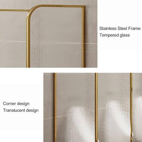 Urinal Screen Toilet Partition Translucent Glass Panels, Wall-Mounted Men's Urinal Privacy Screen, Toilet Protection Screen Divider Partition for Public Bathroom (Color in Saudi Arabia