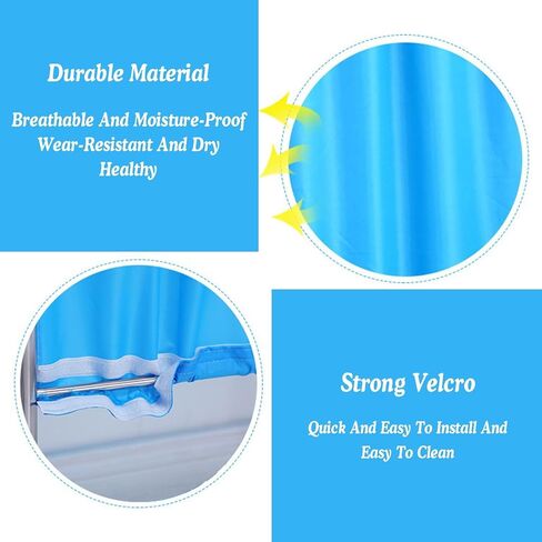 Room Dividers，Screen Divider Indoor Portable Partition,Rolling Partition,Freestanding Fabric Wall Divider,Suitable for Hospital Nursing Home(3 Slices) in Saudi Arabia