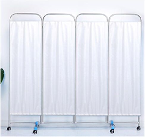 Room Dividers，Screen Divider Indoor Portable Partition,Rolling Partition,Freestanding Fabric Wall Divider,Suitable for Hospital Nursing Home(3 Slices) in Saudi Arabia