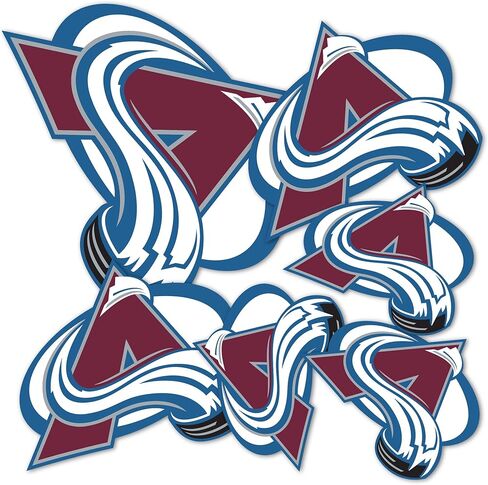 Desert Cactus Colorado Avalanche Team NHL National Hockey League Sticker Vinyl Decal Laptop Water Bottle Car Scrapbook (Type 3 - Main Logo) in Saudi Arabia