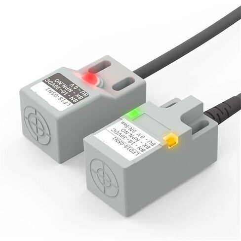 مفتاح مستشعر القرب الاستقرائي من سلسلة SN04، مسافة الاستشعار 5 مم IP67 10-30VDC 3 أسلاك NPN PNP، قطعة واحدة (5 مم DC3-wire PNP NO) in Kuwait