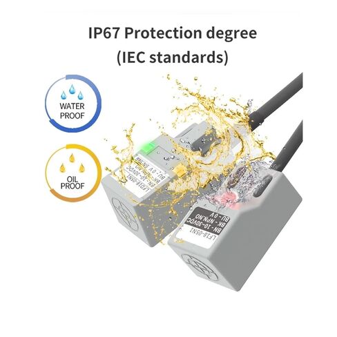 مفتاح مستشعر القرب الاستقرائي من سلسلة SN04، مسافة الاستشعار 5 مم IP67 10-30VDC 3 أسلاك NPN PNP، قطعة واحدة (5 مم DC3-wire PNP NO) in Kuwait