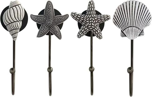 4 Pcs Ocean Magnet Hooks for Metal Door,Magnetic Hooks for Cruise Cabins,for Metal Door,Grill, Cruise Ship, Garage in Kuwait