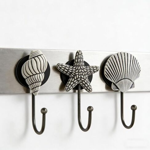 4 Pcs Ocean Magnet Hooks for Metal Door,Magnetic Hooks for Cruise Cabins,for Metal Door,Grill, Cruise Ship, Garage in Kuwait