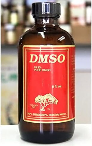 DMSO - 99.9% سائل DMSO نقي؛ 70% DMSO / 30% ماء مقطر - 8 أونصة سائلة. أوقية. in Kuwait