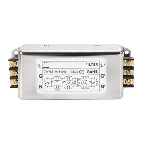 CW4L3-3A/6A/10A/20A/30A-S(003) ثلاثة أقسام أحادية الطور 220 فولت ثلاثة أقسام مرشح الطاقة (CW4L3-6A-S 003) in Saudi Arabia
