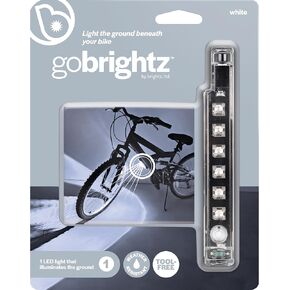 ضوء إطار الدراجة LED من Brightz GoBrightz، أحمر - ضوء إطار الدراجة LED لركوب الليل - 4 أوضاع للوميض أو التوهج المستمر - ملحقات الدراجة الخفيفة الآمنة الممتعة للأطفال والفتيان والفتيات والمراهقين والبالغين in Kuwait