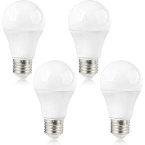 4 قطع LMLED1 لمبات LED لفتح باب المرآب متوافقة مع فتاحات LiftMaster، أي ما يعادل 60 وات، 5000 كلفن ضوء النهار، قاعدة E27، لمبة إضاءة LED A19 in Kuwait