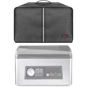 Vacuum Sealer Dust Cover with Lateral Pockets Compatible with USV32 Chamber Vacuum Sealer, 15 x 16.1 x 9.8 In -Dark Gray in Kuwait
