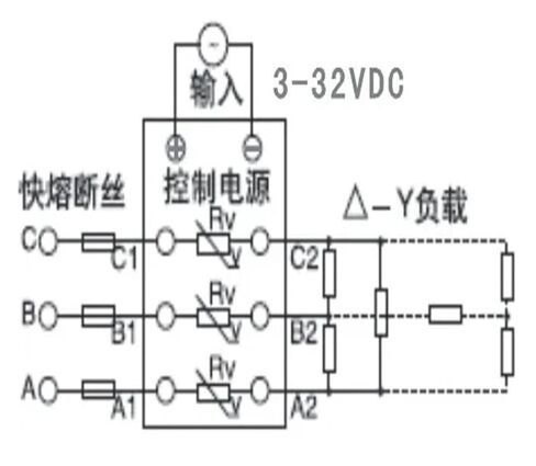 TSR-40AA-H Three Phase AC Solid State Relay 40A Controlled(TSR-40DA-H 40A) in Saudi Arabia