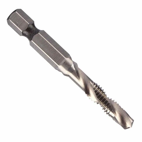 FTVOGUE Combination Drill Tap Bit, High Speed Steel HSS Self Centering Drill and Tap Set for Soft Metal Aluminum Iron, with Anti Rust and High Hardness Properties in Saudi Arabia