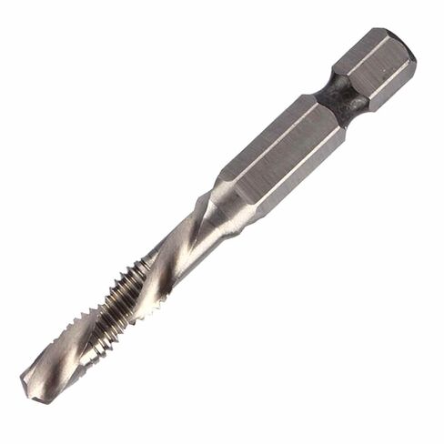 FTVOGUE Combination Drill Tap Bit, High Speed Steel HSS Self Centering Drill and Tap Set for Soft Metal Aluminum Iron, with Anti Rust and High Hardness Properties in Saudi Arabia