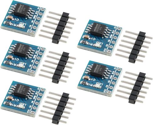 5Pcs W25Q128 NOR Flash Memory Chip Module 128Mbit SPI Interface for Data Storage and Programming in Saudi Arabia
