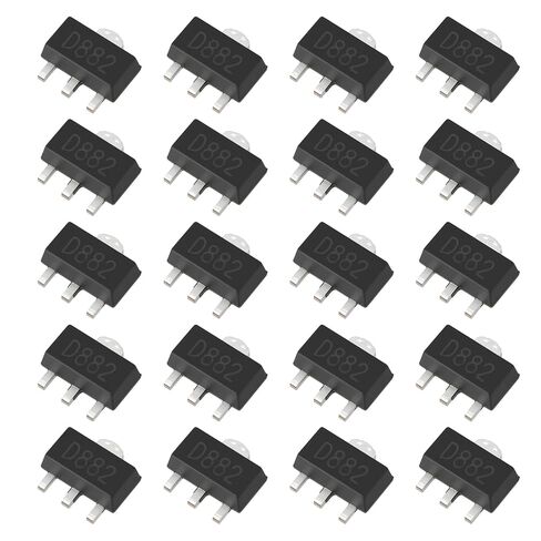 Create idea 20Pcs NPN Silicon Epitaxial Planar Transistor 2SD882 D882 for Flashlight Fan in Saudi Arabia