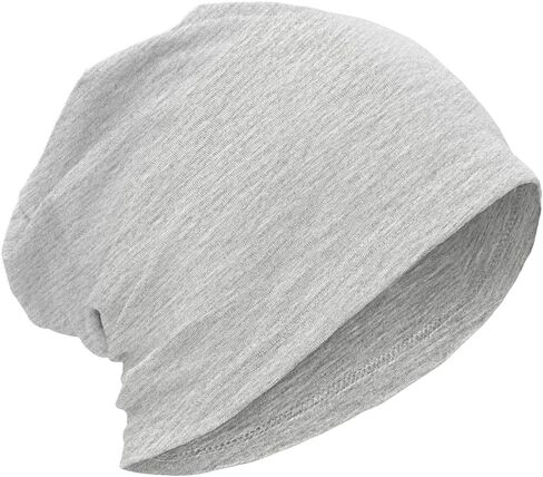 ROYBENS Lightweight 100% Cotton Slouchy Beanie - Thin Breathable Summer Hat for Men Women, Chemo Skull Cap Baggy Headwear in Saudi Arabia