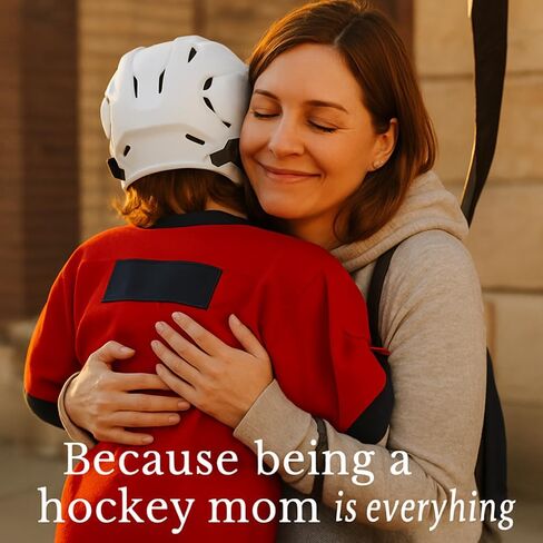 سلسلة مفاتيح Sportybella Hockey Mom - لقد رفعت اقتباس اللاعب المفضل لدي مع سحر العصا والعفريت، هدية للأمهات الفخورات للاعبي الهوكي، أو يوم اللعبة أو هدية عيد الأم in Saudi Arabia