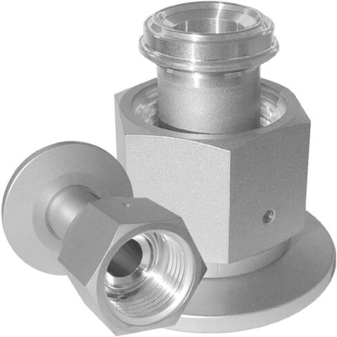 Stainless Steel KF 50-1 VCR Female Adapter Vacuum Connector for Sealing,1pcs(1/4in KF-25) in Saudi Arabia